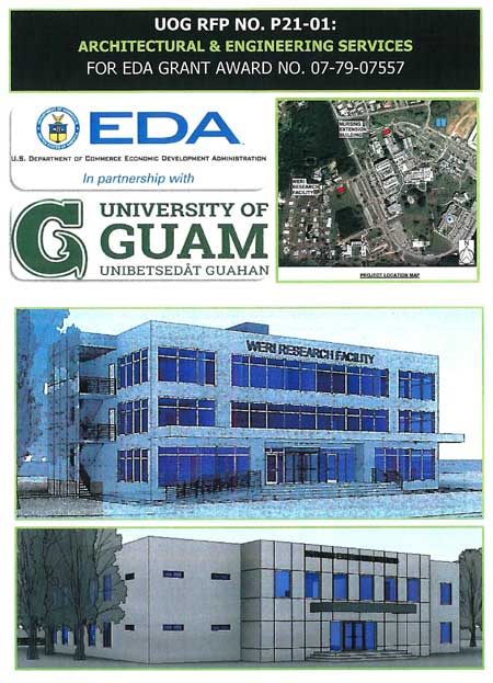 UOG RFP P21-01: Architectural & Engineering Services for EDA Construction Grant
